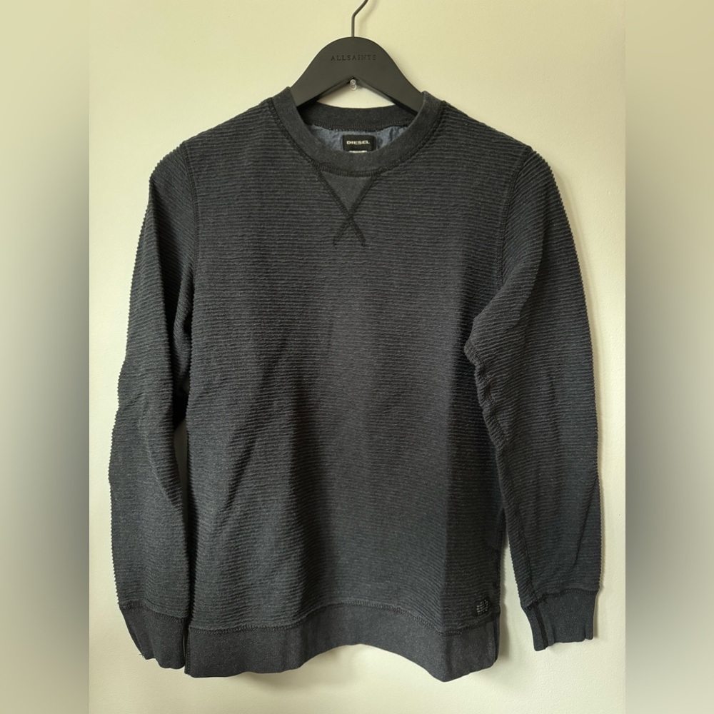 Diesel Ribbed Sweatshirt Cotton